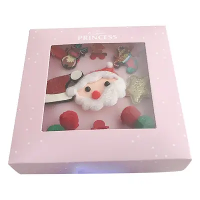 9-Piece Cute Christmas Hair Accessories Box for Kids