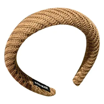 Maillard Braided Skull Top Headband for Women