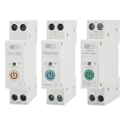 Connected to Mijia APP Graffiti Smart WIFI Circuit Breaker wifi Empty Mobile Phone Remote Smart Wireless Timing