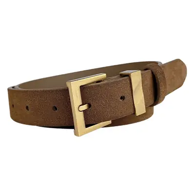 Light Blue H-Buckle Belt for Women