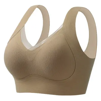 Black Seamless Push-Up Bra for Small Chest