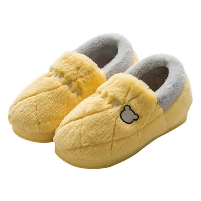 Winter Soft Cotton Women's Slippers Pink