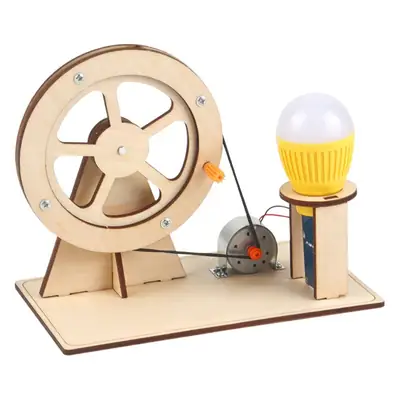 Hand-cranking generator handmade diy science and technology scientific production elementary school student Experimental toy material children educational toy
