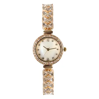 Cross-Border Mermaid Women's Watch Silver Crystal Band