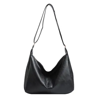 Brown Korean Style Large Cap Bag for Women