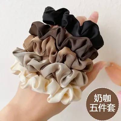 High-Grade Silk Hair Band for Women's Ponytail & Hair Tie