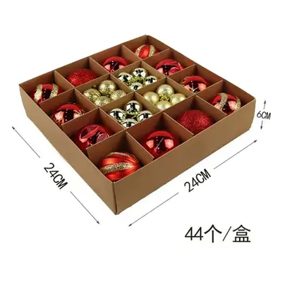 Cross-Country Christmas Tree Balls 44Pcs Box