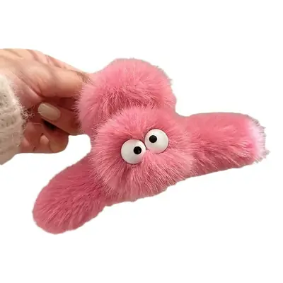 Cute Plush Shark Clip for Girls Hairpin 2023