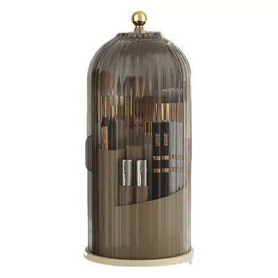 Rotating Makeup Brush & Lipstick Storage Rack