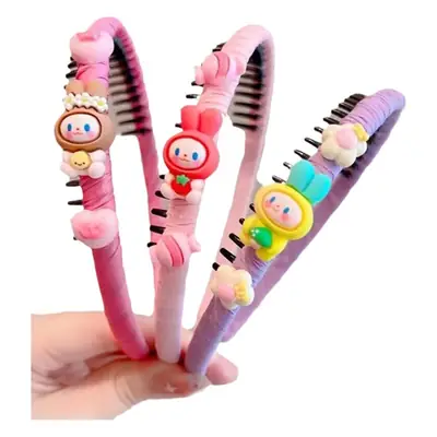Cute Cartoon Toothed Hair Bands for Girls