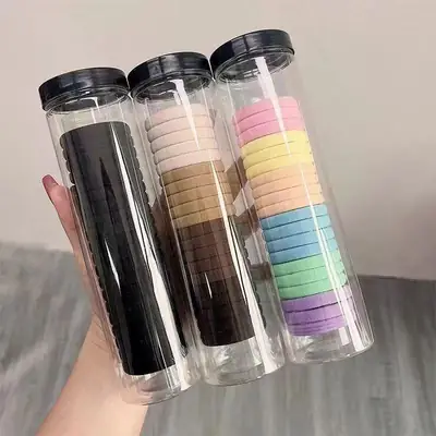 20 Pcs Rubber Hair Ties for Women Large Size