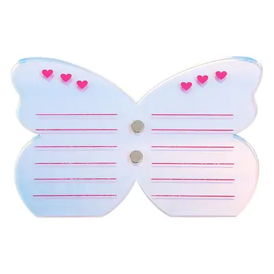 Magnetic Butterfly Eyelash Board with Heart Design