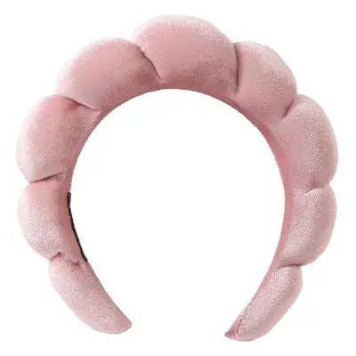 Gold Velvet Cloud Headband for Girls Female Height Increasing