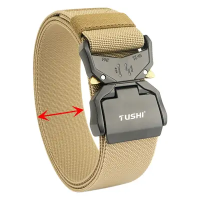 Men's Cobra Tactical Belt 4.5cm Aluminum Buckle Nylon Belt