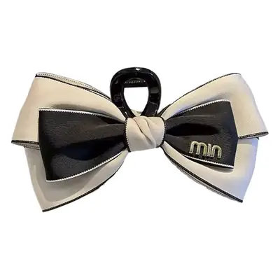 Elegant Starry Bow Clip for Women with Shark Design