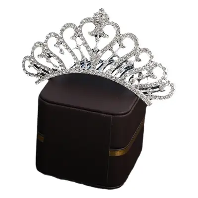 Rhinestone Princess Crown Hair Accessory for Girls