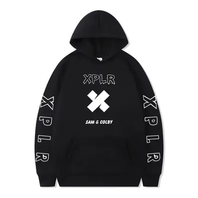 Sam & Colby Green Hooded Sweatshirt XL