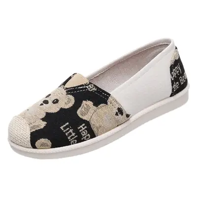 Women Canvas Fisherman Shoes Casual All-Day Flat