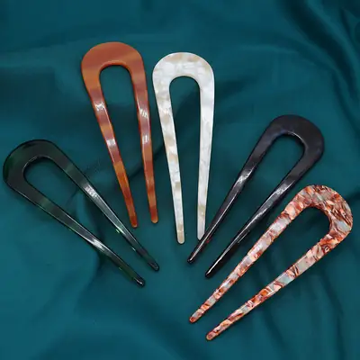 New Chinese Style U-Shaped Hairpins for Women