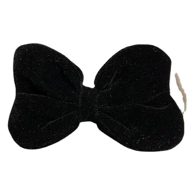 Black Velvet Bow Hairpin for Girls
