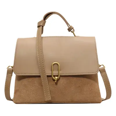 Women's Frosted Retro Shoulder Crossbody Bag Large Capacity 2026