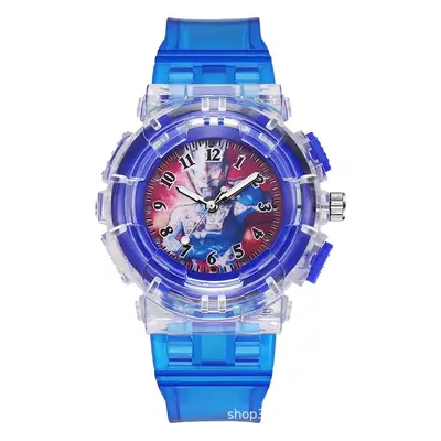 Tiga Cartoon Watch Boys and Girls Flash Edition Galaxy Warrior Douyin Same Style Birthday Gift 2024 New Style