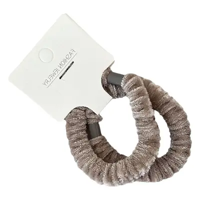Plush High Elastic Hair Bands for Women Autumn Winter