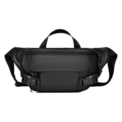 Men's Black Crossbody Shoulder Bag 2023 Winter