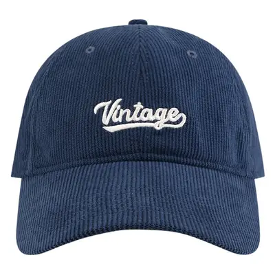 Women Corduroy Baseball Cap Vintage Logo Deep Blue 2023