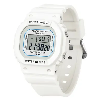 Sanda Cross-Border Luminous Sports Watch Purple Green