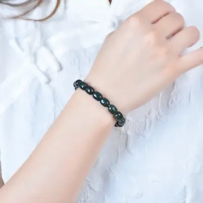 Hetian Jade Passé Partout Bracelet Black