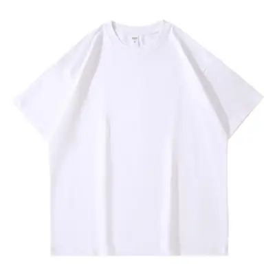 New Heavy Cotton T-Shirt Solid Colors Loose Fit