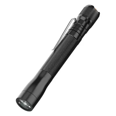 Aluminum Laser Light Pen Clip Handheld White Flashlight