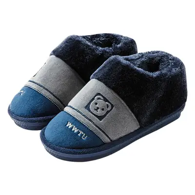 Factory New Warm Cotton Slippers with Thick Bottom