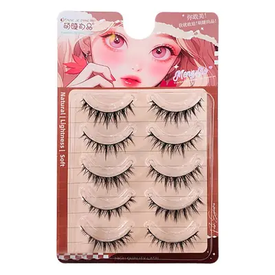 Cute False Eyelashes for Women One-Piece Cartoon Design