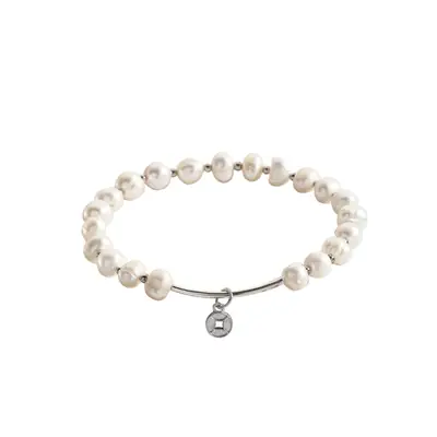 S925 Pearl Bracelet for Best Friend Elegant Gift