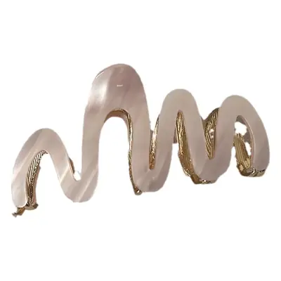 Elegant Pink Acetate Hair Clips for Women
