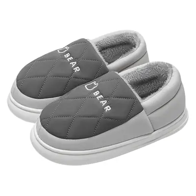Women Waterproof Cotton Slippers Winter Warm All-Inclusive