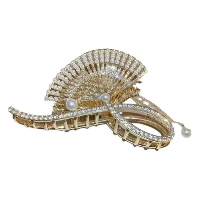 Red Flocking Tassel Hair Clip for Women 2023