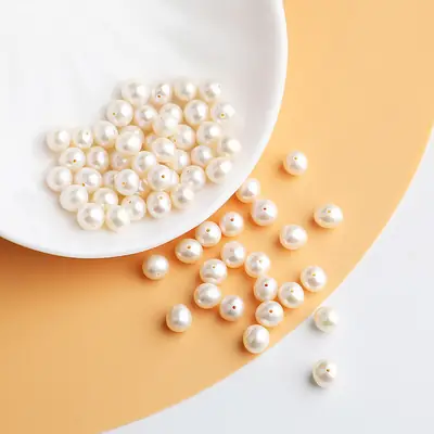 Natural Freshwater Pearl Necklace with Beads DIY Design