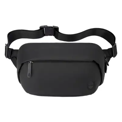Men's Black Multi-Functional Waist Bag with Camera & Tablet