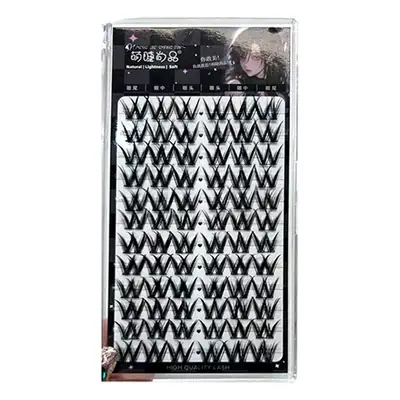 Cute W-Shaped False Eyelashes for Single Eye