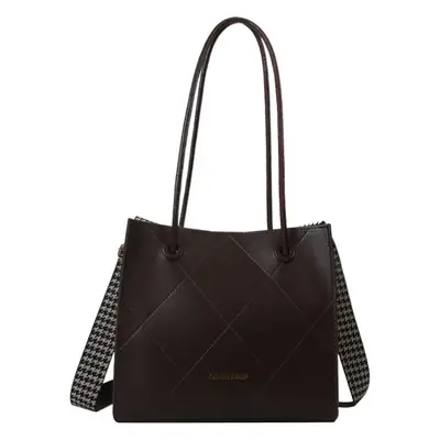 Black Quilted Tote Bag for Women 2023 Winter
