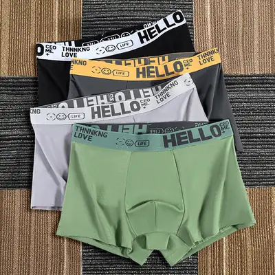 Men's Hello World Vitality Belt Shorts Green Black White