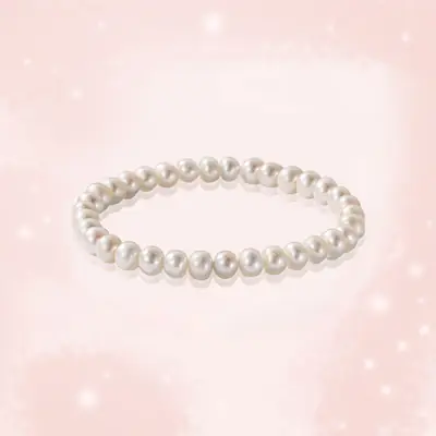 Freshwater Pearl Baroque Jewelry Bracelet for Women