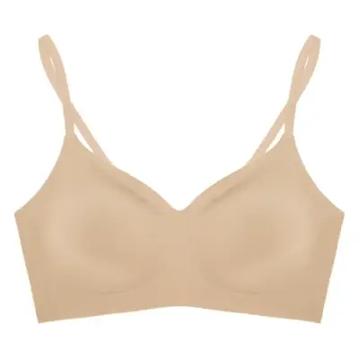 Wire-Free V-Neck Backless Bralette for Large Busts