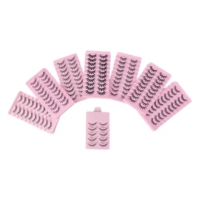 Thin Black False Eyelashes Large Capacity One-Piece Set