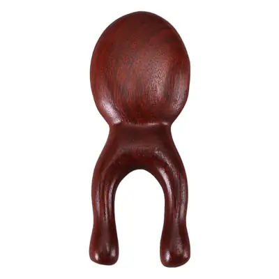 Golden Wooden Eye & Nose Massager Comb