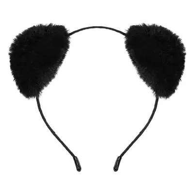 Cute Plush Cat Ears Headband for Women