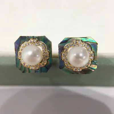 S925 Sterling Silver Pearl Earrings for Women